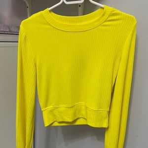 Lemon crop top